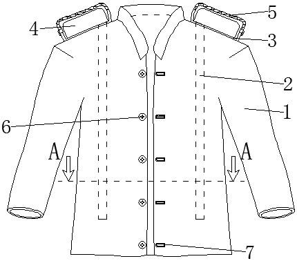 一种除汗散热服装的制作方法