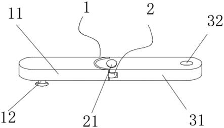 一种数学教学用曲线绘图板的制作方法