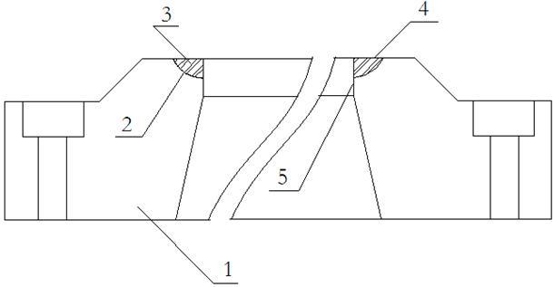 一种模锻件切边凹模结构的制作方法