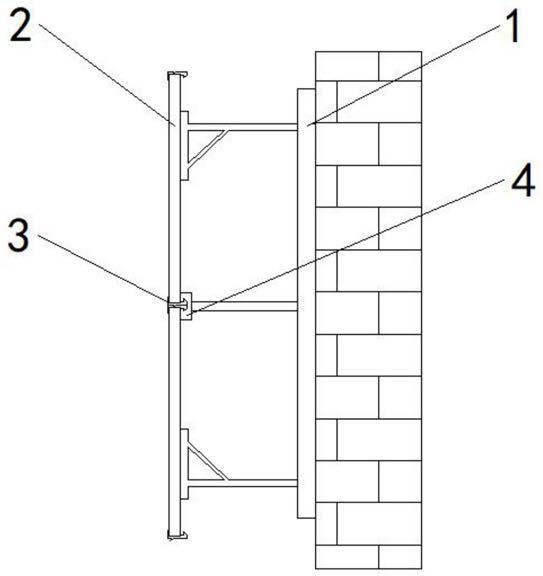 一种用于玻璃幕墙连接处的防水节点结构的制作方法
