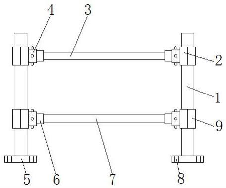 一种带有卡扣卡接结构的建筑用脚手架的制作方法