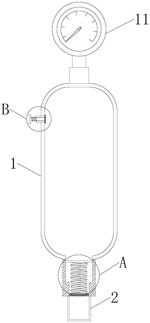 一种空气式脉冲阻尼器的制作方法