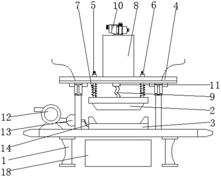 一种铸钢件的机械合模铸造机的制作方法