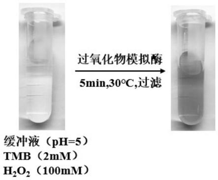 过氧化物模拟酶、其制备方法及用途与流程