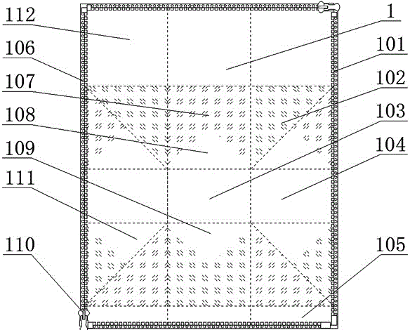 一种防潮垫折叠组合工具包的制作方法