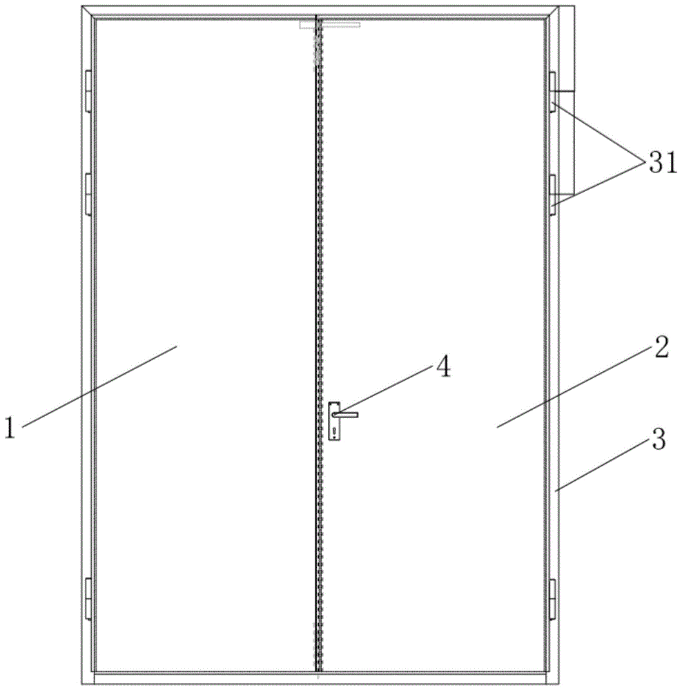 一种门的侧边接缝结构的制作方法
