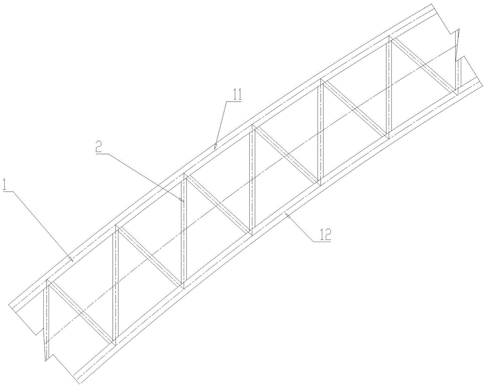 一种钢管混凝土桁式主拱的腹杆结构及桥梁的制作方法