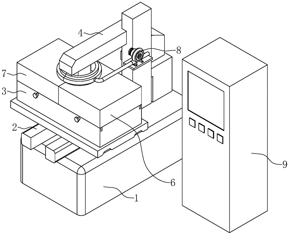 快走丝数控线切割机床的制作方法