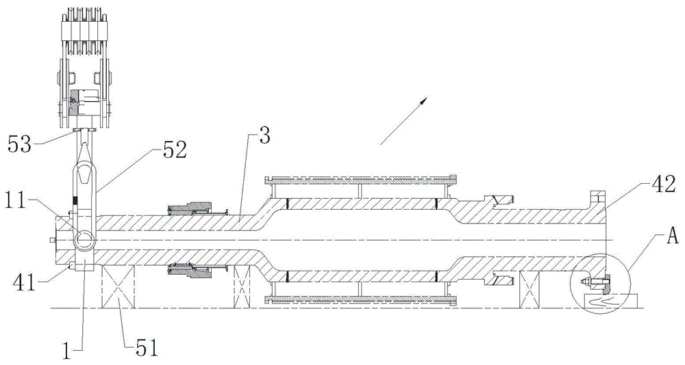 大型电机转子轴翻身起吊工具的制作方法