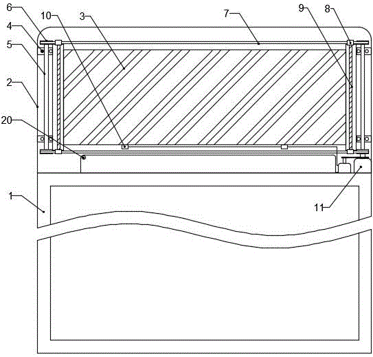 一种具有清洁功能的断桥铝门联窗的制作方法
