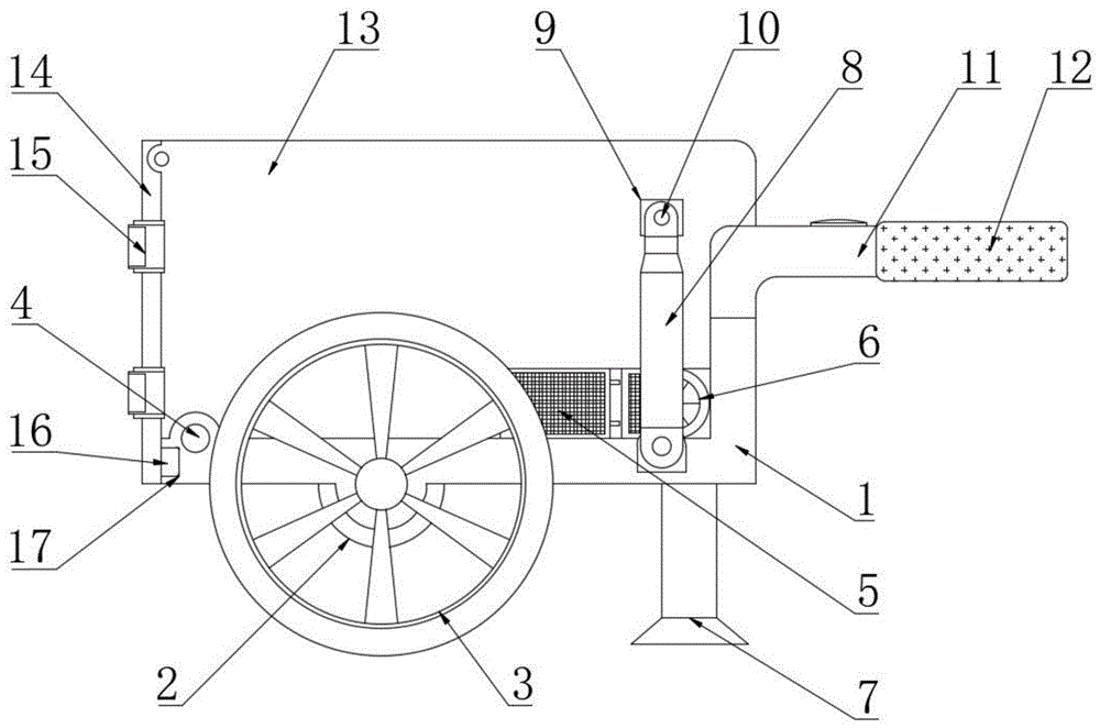 一种建筑安装工程推车的制作方法