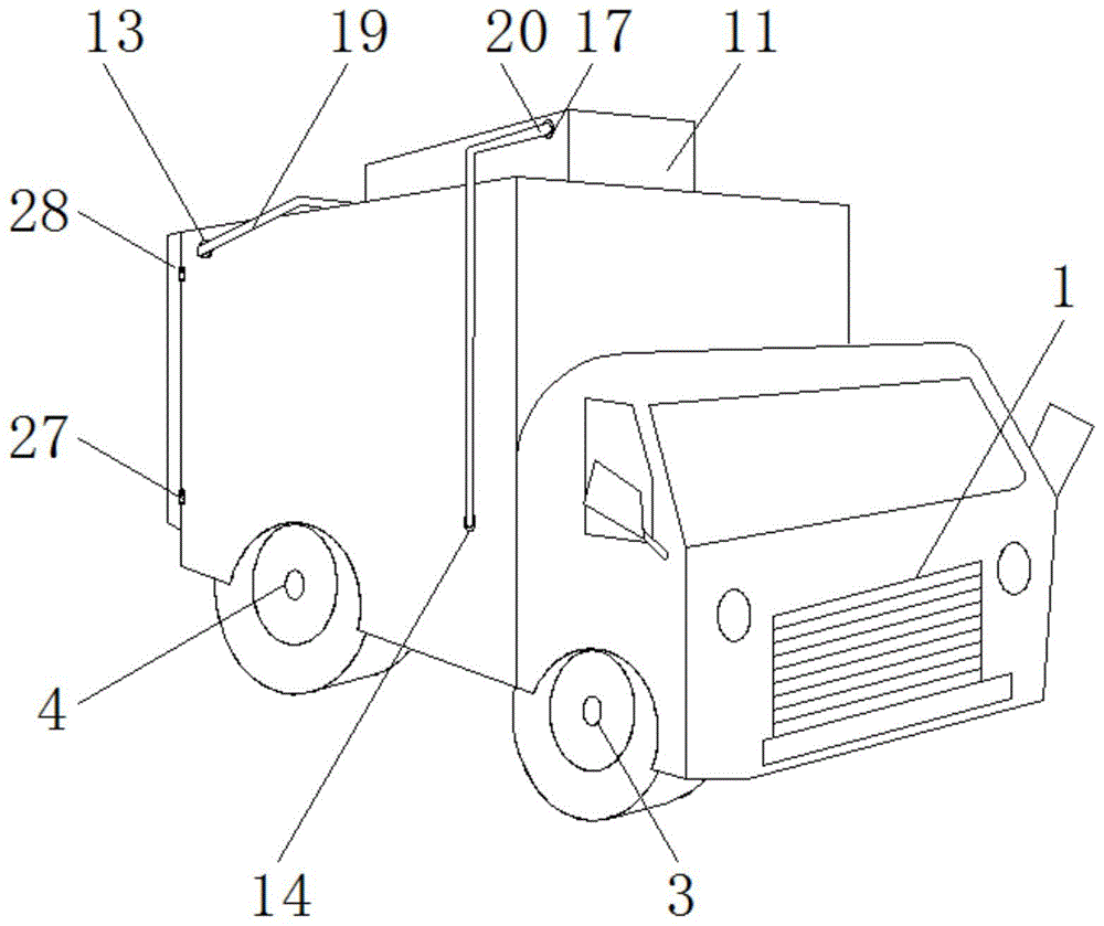 一种回收废油的运输车的制作方法