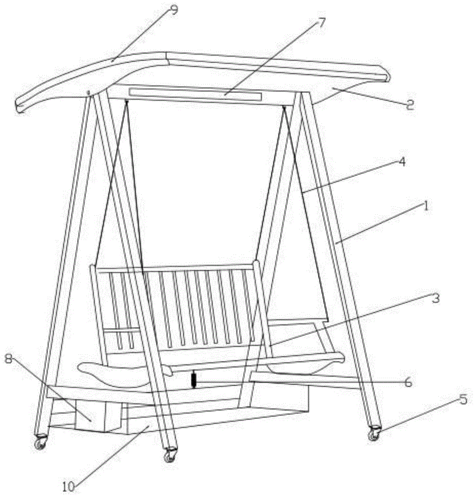 一种秋千吊椅的制作方法