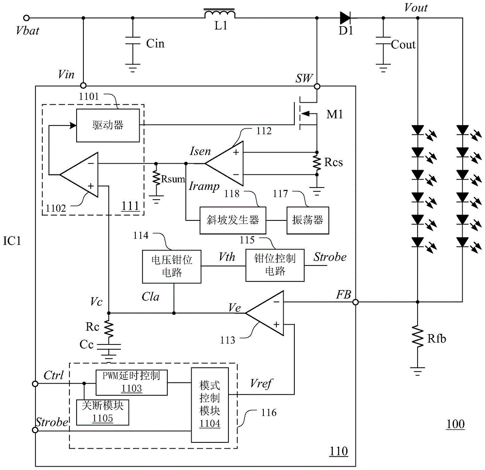 LED驱动电路及其控制电路的制作方法