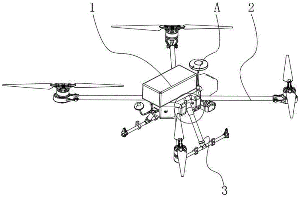 一种用于多种地形降落的无人机调节支架及其使用方法与流程