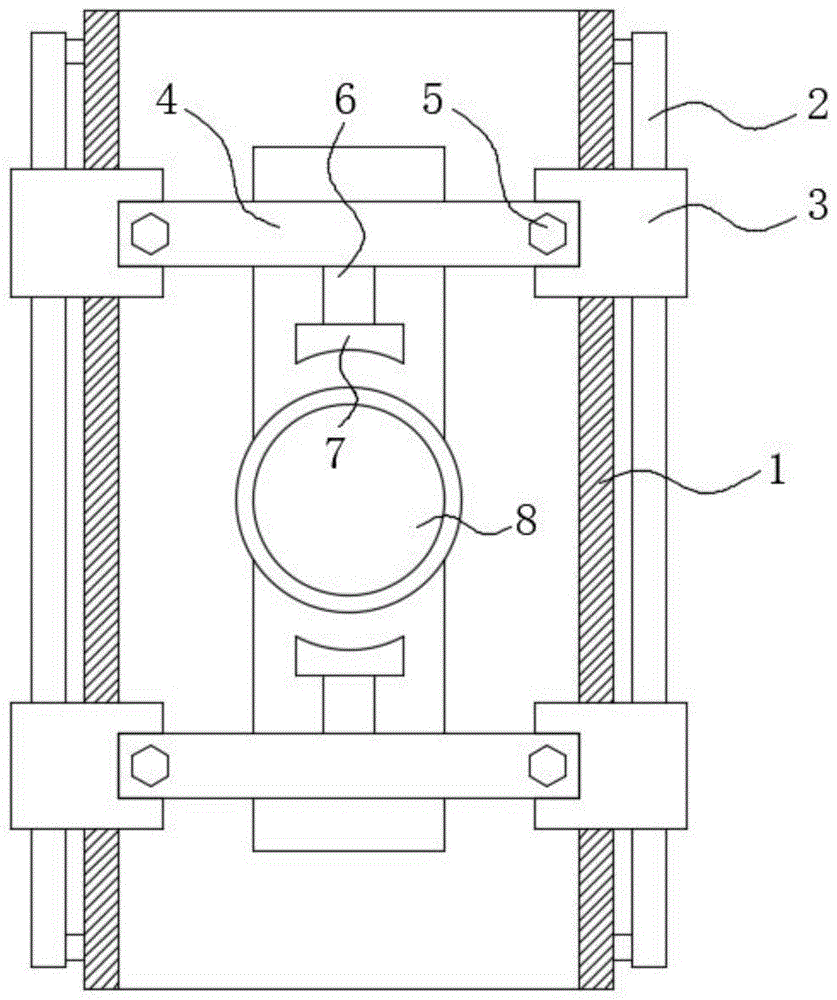 一种空调三通管加工用的双工位管段机的制作方法