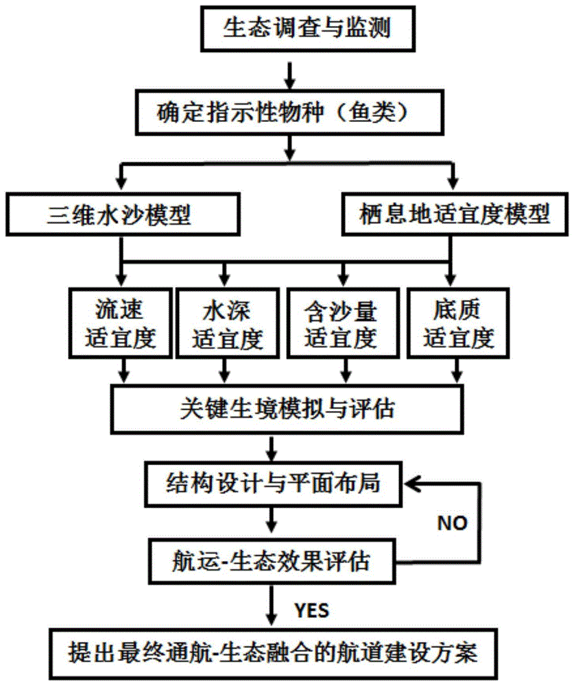 一种内河航道整治工程生态影响模拟预测方法与流程