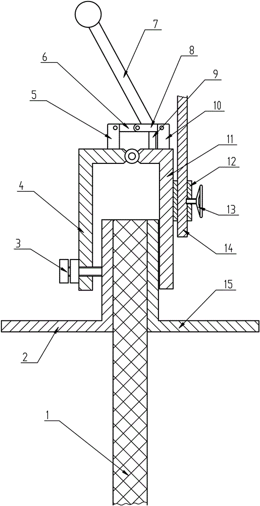 一种隧道止水带安装固定装置的制作方法