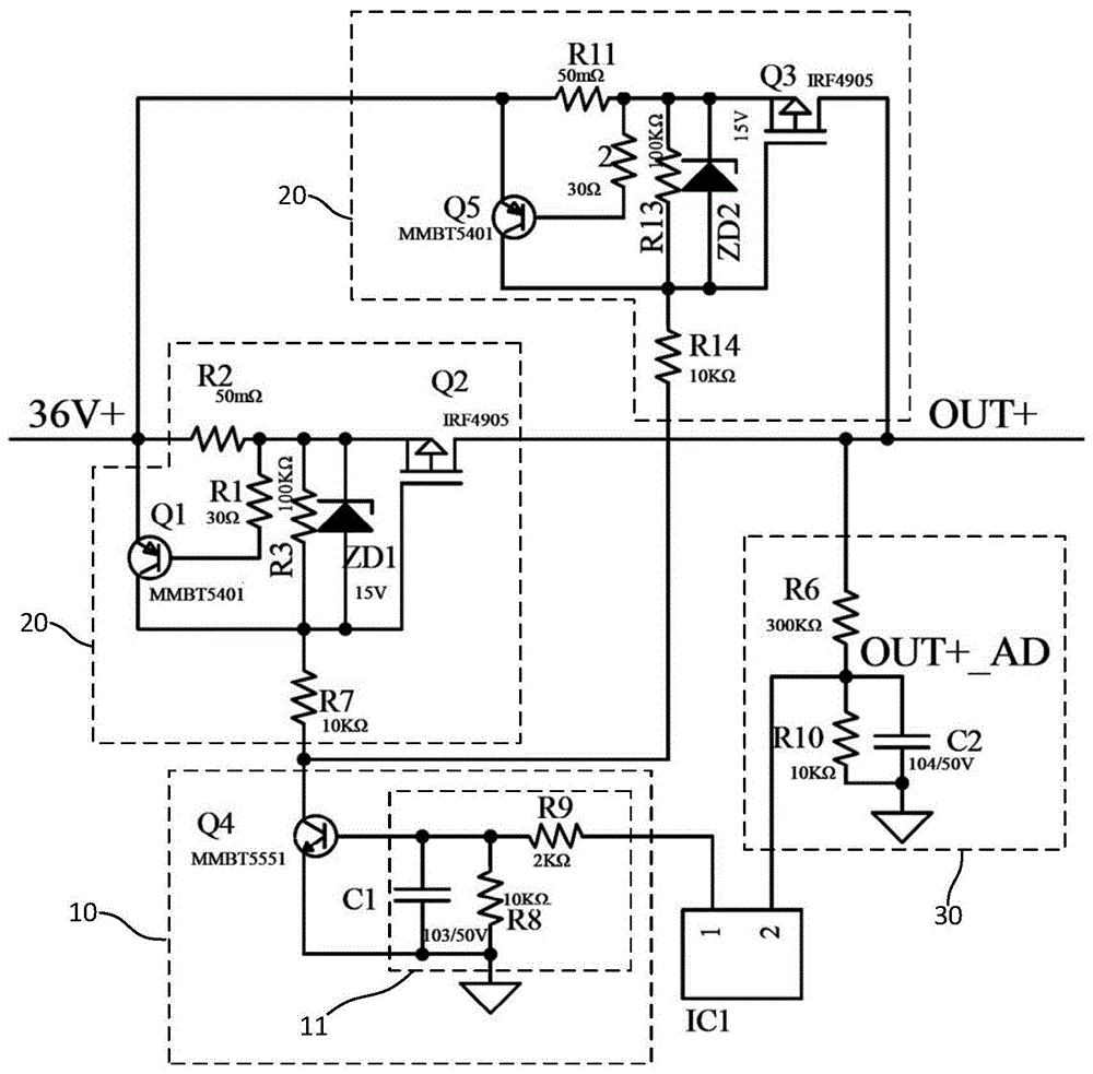 一种具有限流功能的短路保护模块的制作方法