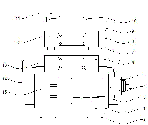 一种冷却速度可调的通风管接头注塑模具的制作方法