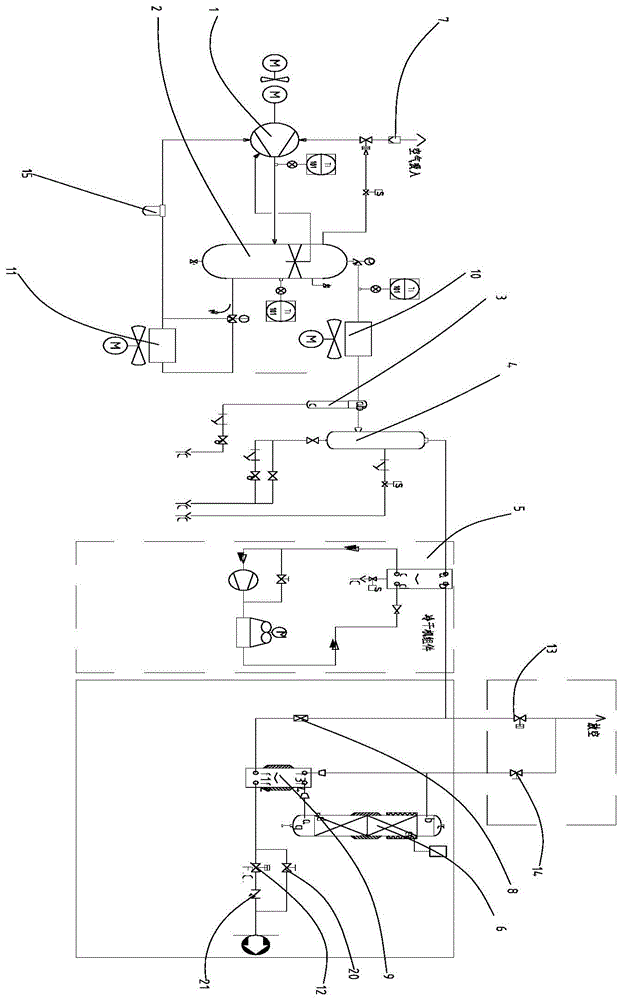 一种无油空气压缩机系统的制作方法