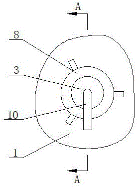 一种油田固井下灰罐用外部插管式气化装置的制作方法