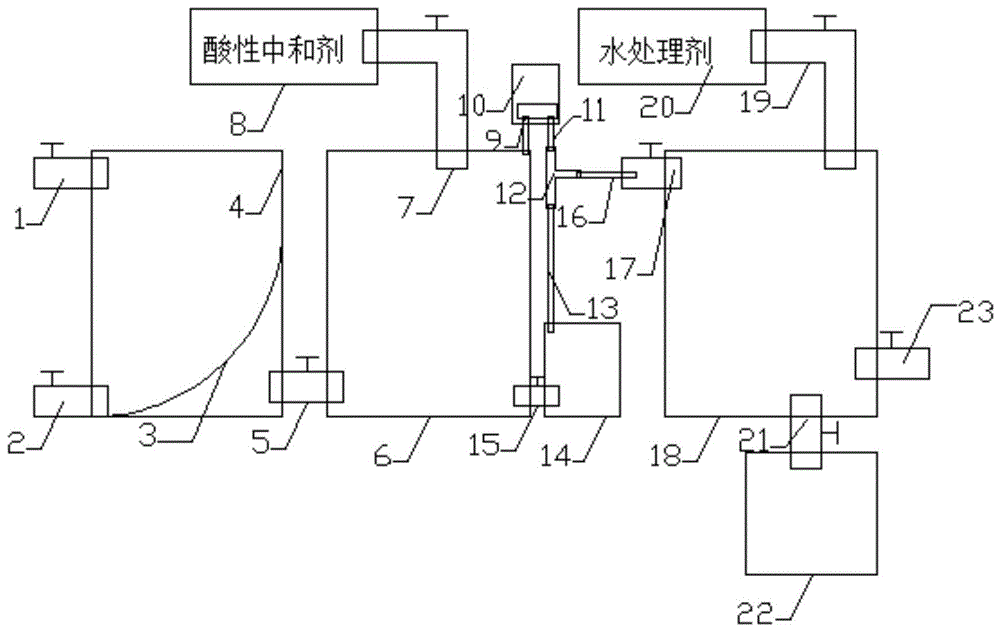 隧道施工废水净化装置的制作方法