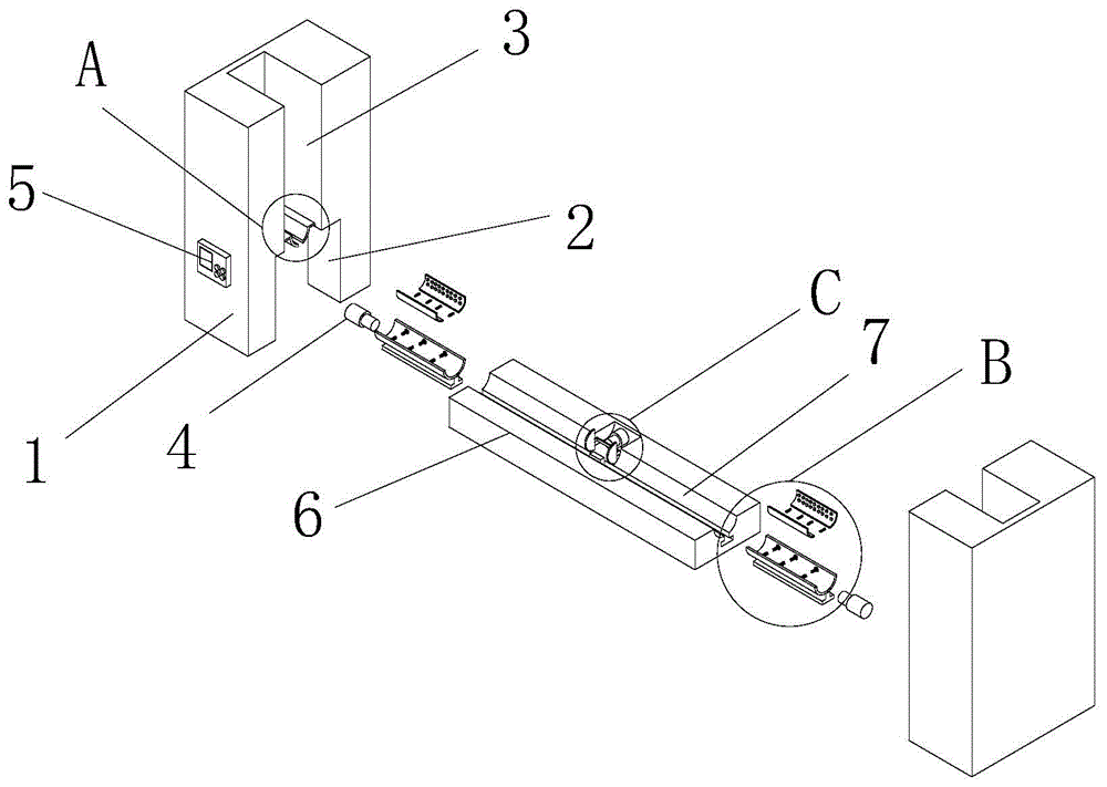 一种PE管生产用对接焊机的送料机构的制作方法