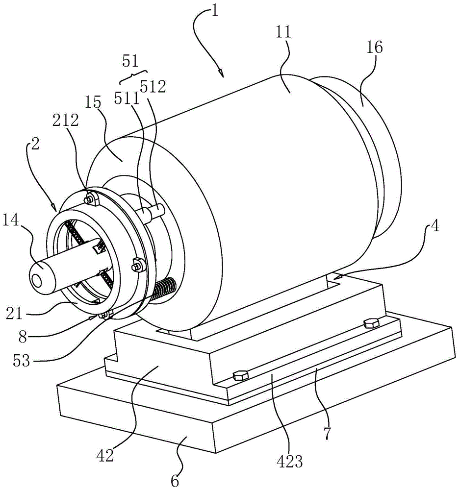 一种绣花机专用减震外壳的混合式步进电机的制作方法