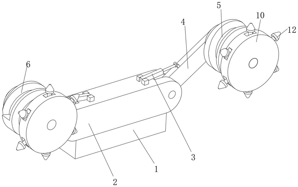 一种采煤机的双动力双滚筒截割部的制作方法