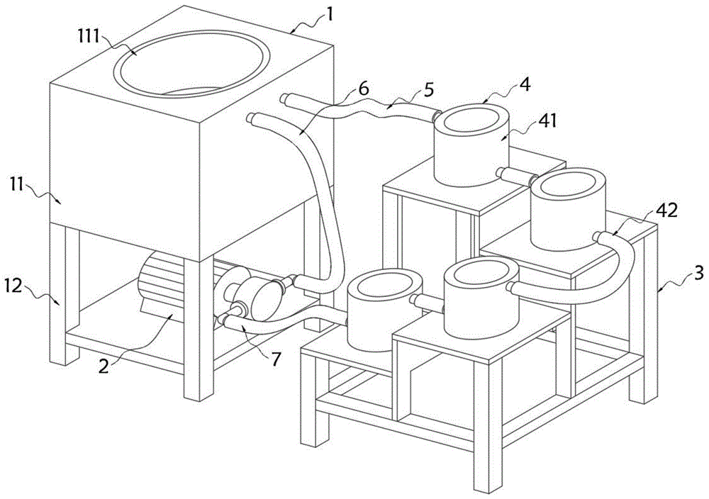 一种内置高温循环泵的油浴锅的制作方法