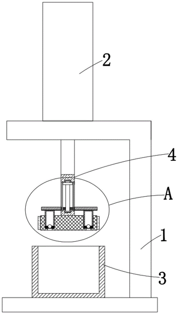 一种导热硅凝胶定量分装设备用定量装置的制作方法