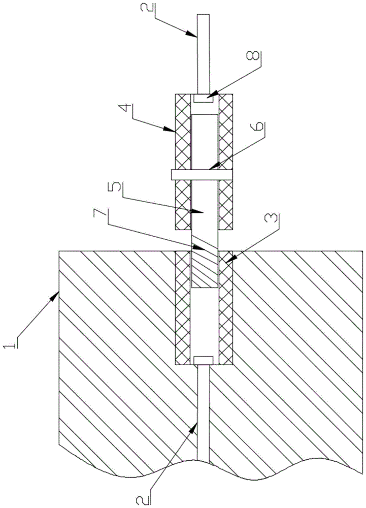 一种改进型混凝土桩钢筋连接套筒组合结构的制作方法