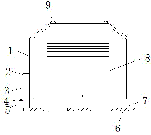 一种多功能可吊装工具板房的制作方法