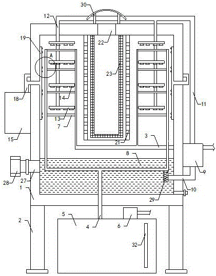 一种粘合剂制备用凉水塔的制作方法