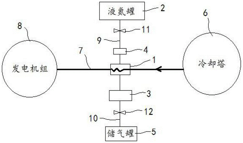 一种电厂循环水二次冷却系统的制作方法