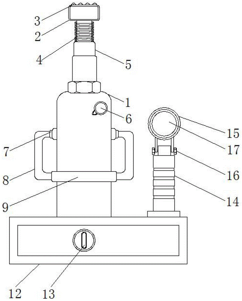 油压缓降型立式千斤顶的制作方法