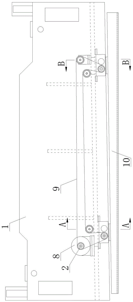 一种液压闸式剪板机的后挡料装置的制作方法