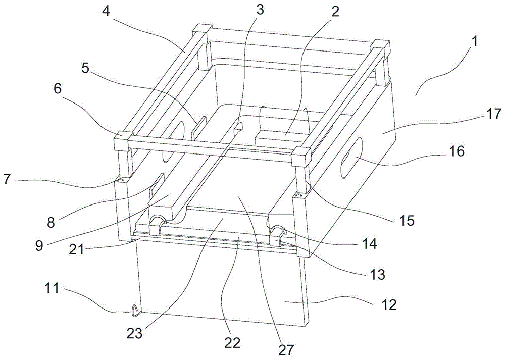 一种育儿箱体围挡的制作方法