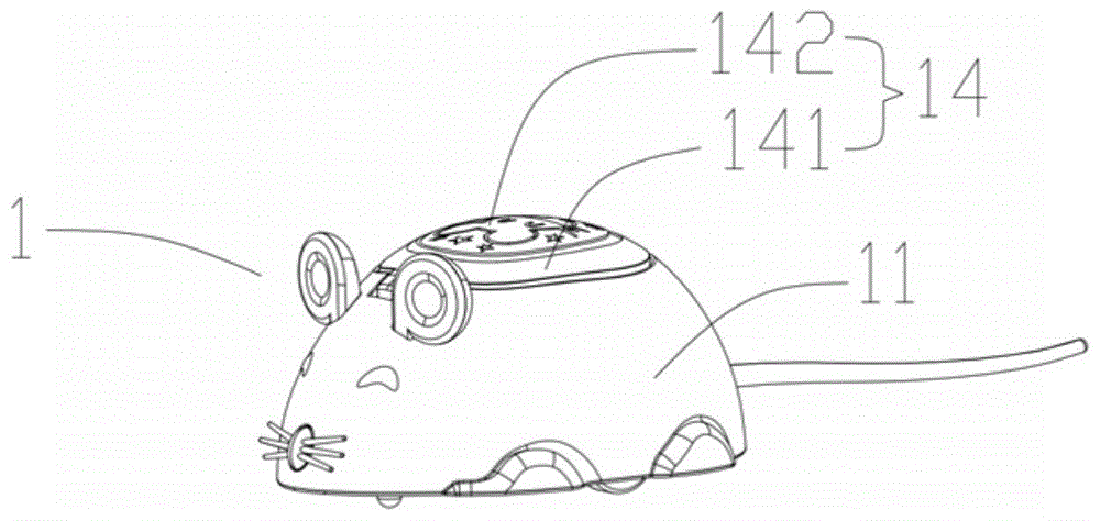 一种双模式控制的玩具老鼠的制作方法