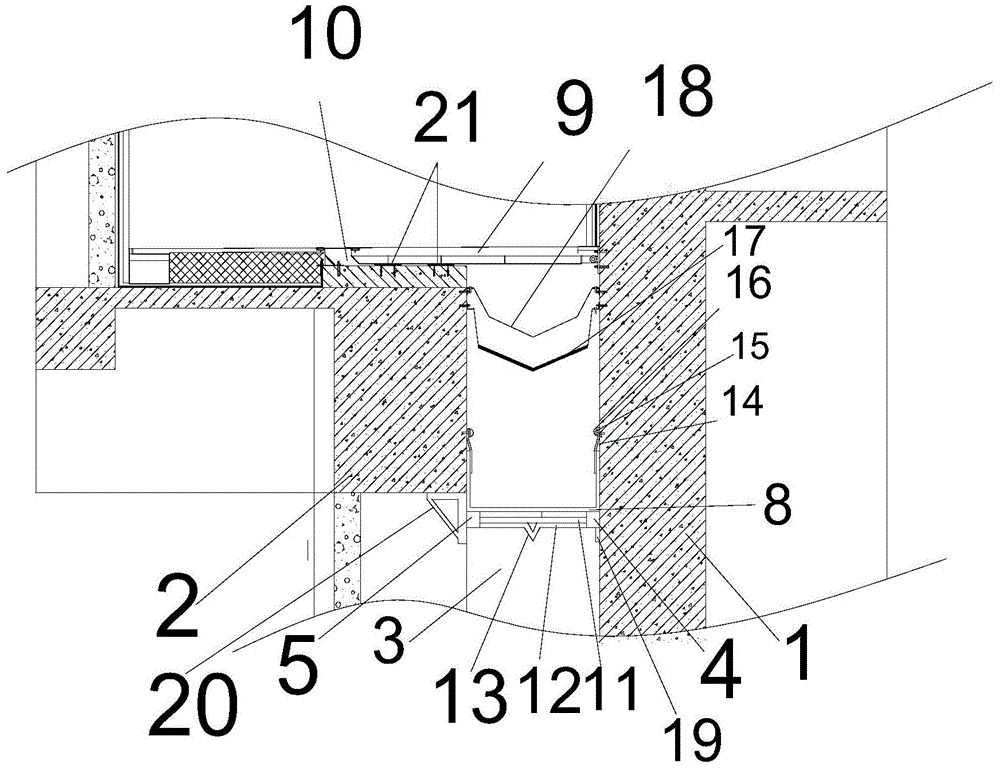 一种高层建筑隔震沟的制作方法