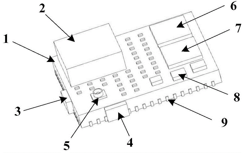 基于LTCC的单片式无人机一体化导航飞控微系统的制作方法