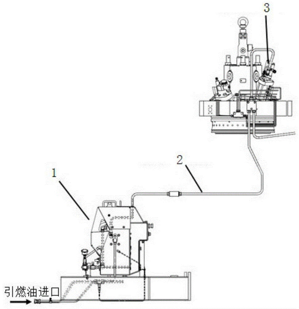 一种双燃料柴油机用集成式引燃油供油系统及其工作方法与流程