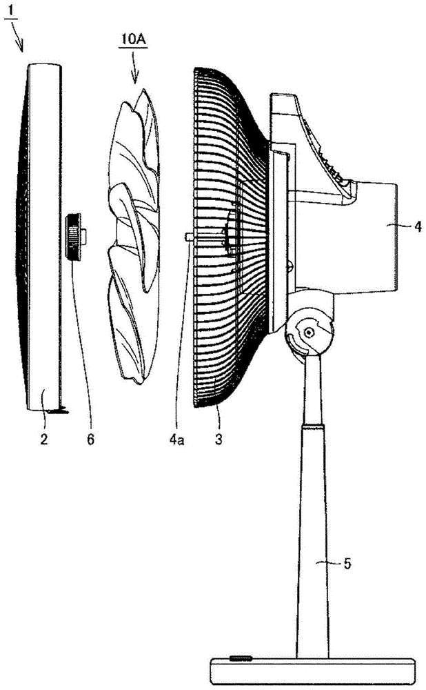 螺旋桨式风扇以及送风装置的制作方法