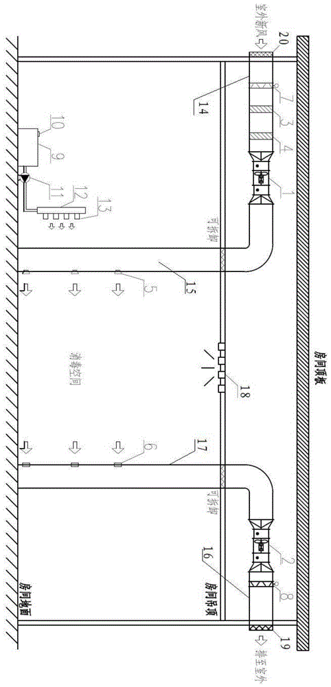 一种地铁车站通风消毒系统的制作方法