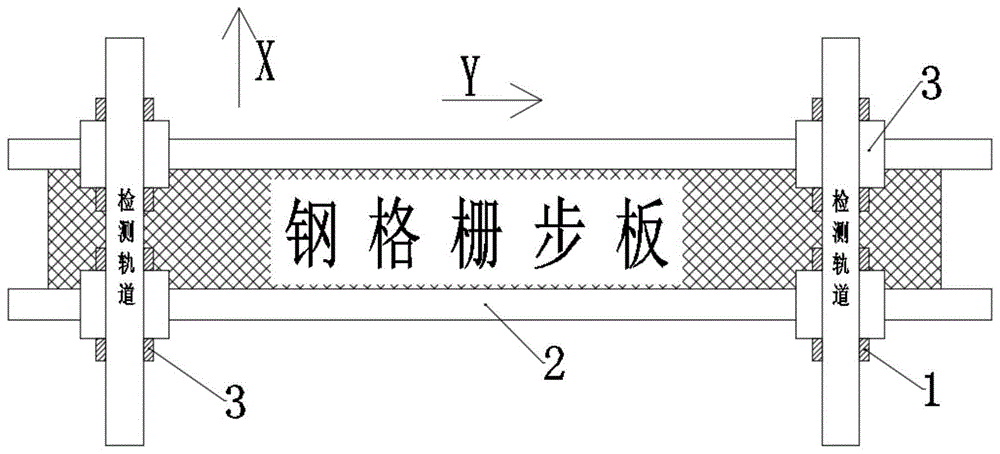 一种采用旧检测轨道的桥梁检测小车的制作方法