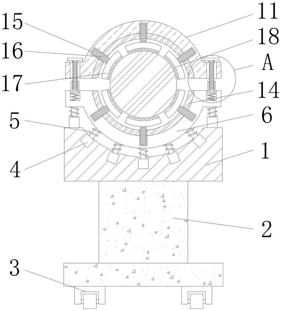 一种建筑施工用管线固定装置的制作方法