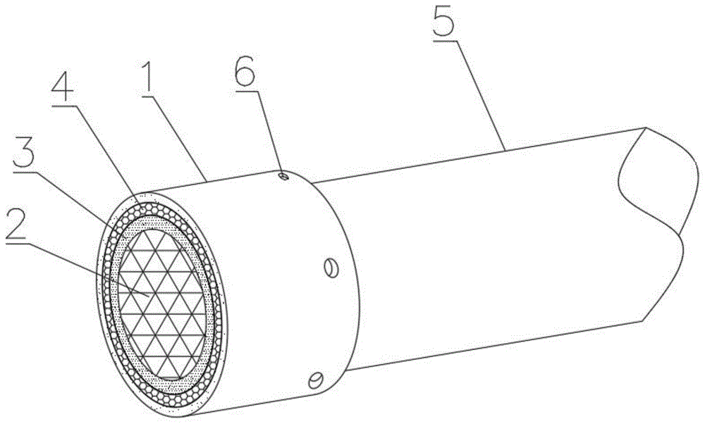 一种耐用型不锈钢小孔消音器的制作方法
