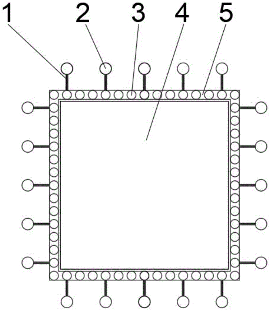 一种建筑基坑支护结构的制作方法