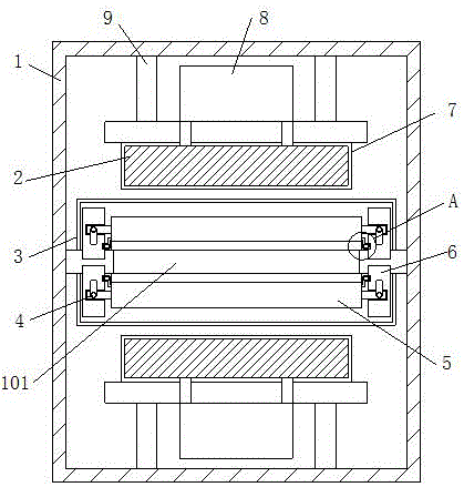 一种纺织加工用布料除尘设备的制作方法